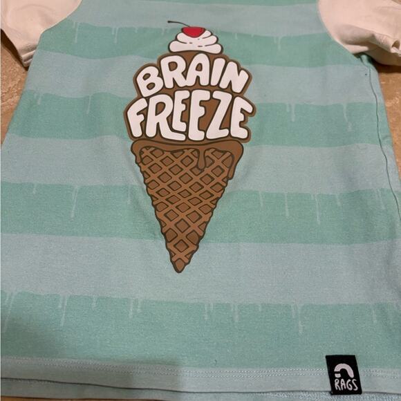 Rags striped ice cream tee - Picture 2 of 4